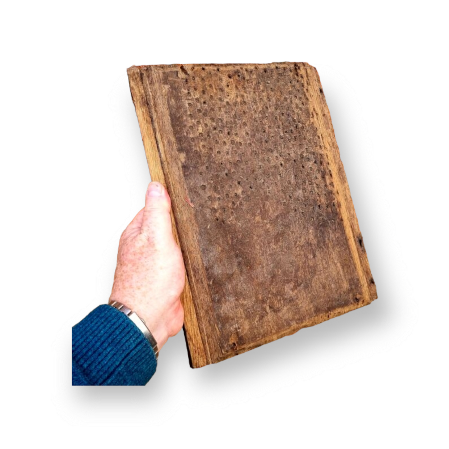 Early 17th Century Flemish Antique Carved Oak Panel Depicting a Warrior