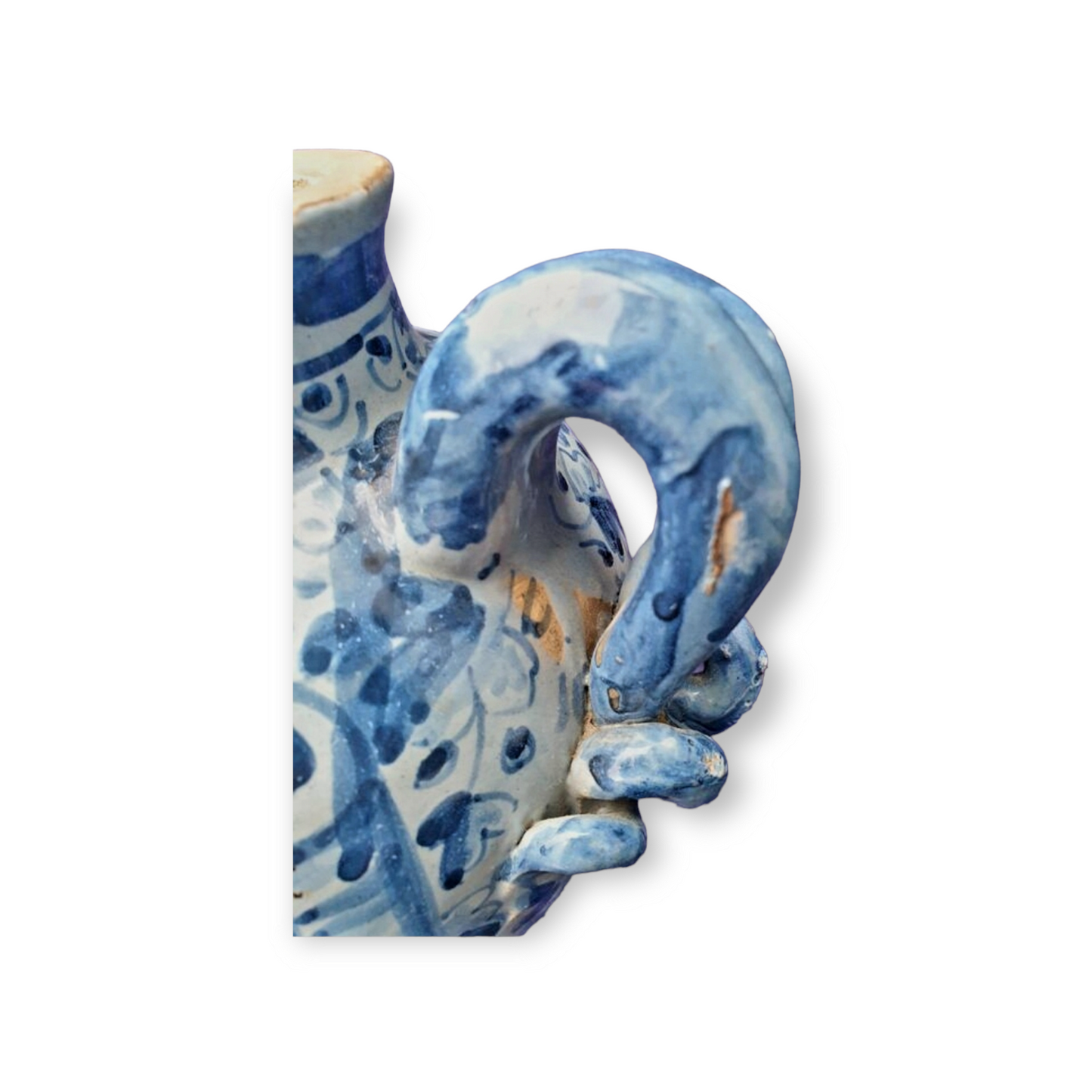 17th Century Italian Antique Maiolica / Majolica Apothecary's Wet Drug Jar