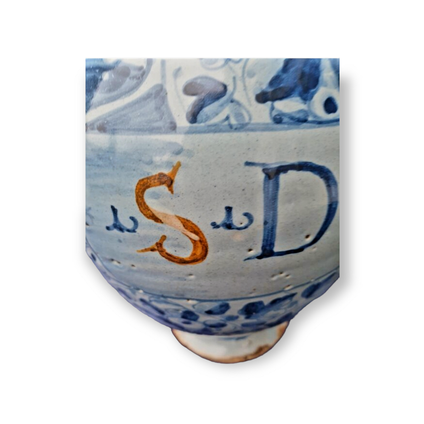 17th Century Italian Antique Maiolica / Majolica Apothecary's Wet Drug Jar