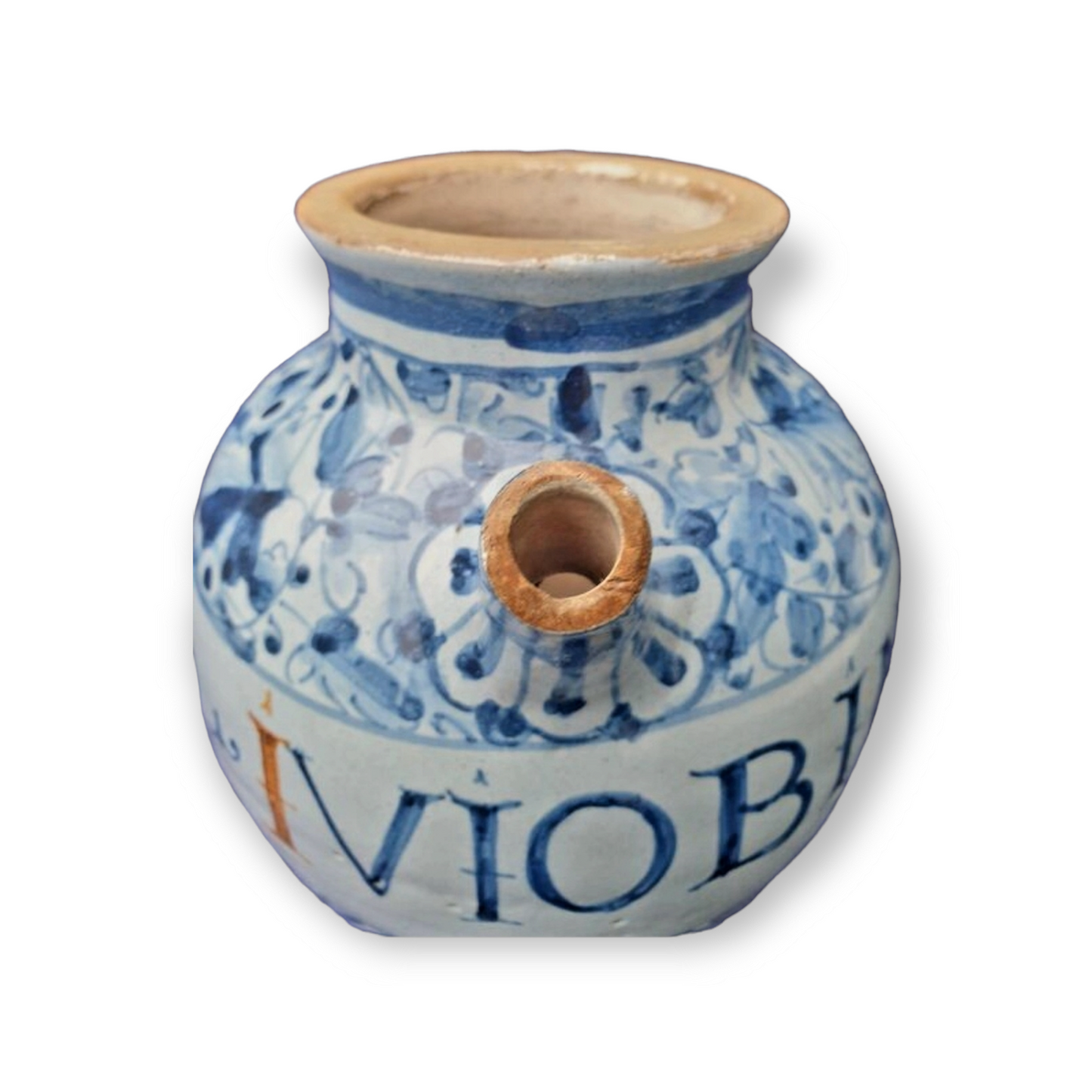 17th Century Italian Antique Maiolica / Majolica Apothecary's Wet Drug Jar
