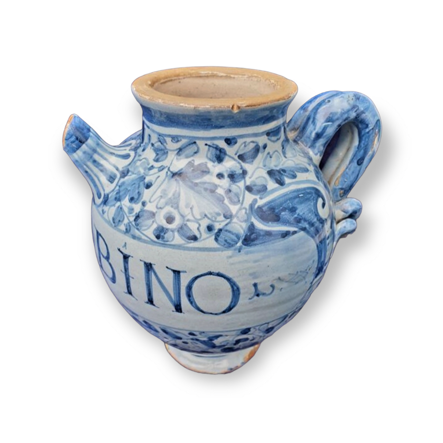 17th Century Italian Antique Maiolica / Majolica Apothecary's Wet Drug Jar