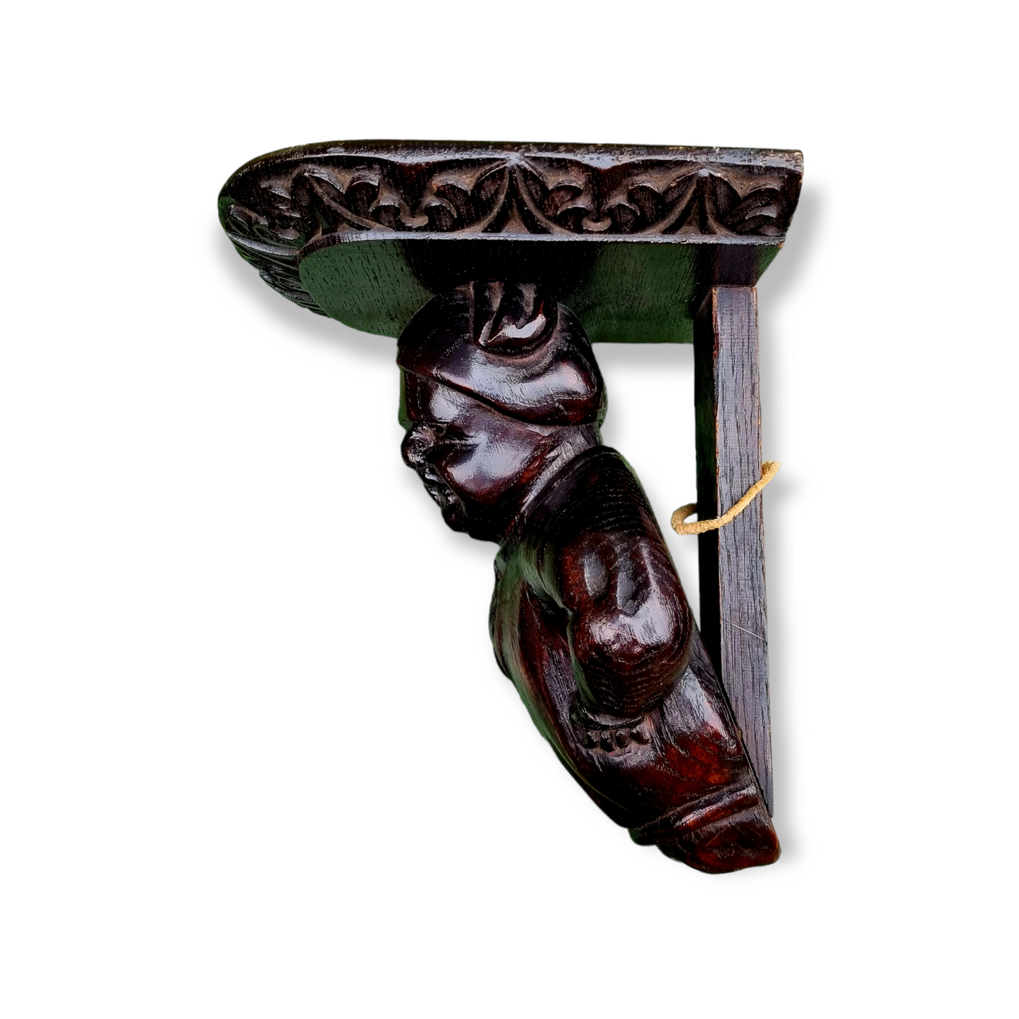 Pair of 15th Century Style Antique Carved Oak Figures – Ex-Beverley Minster by Repute