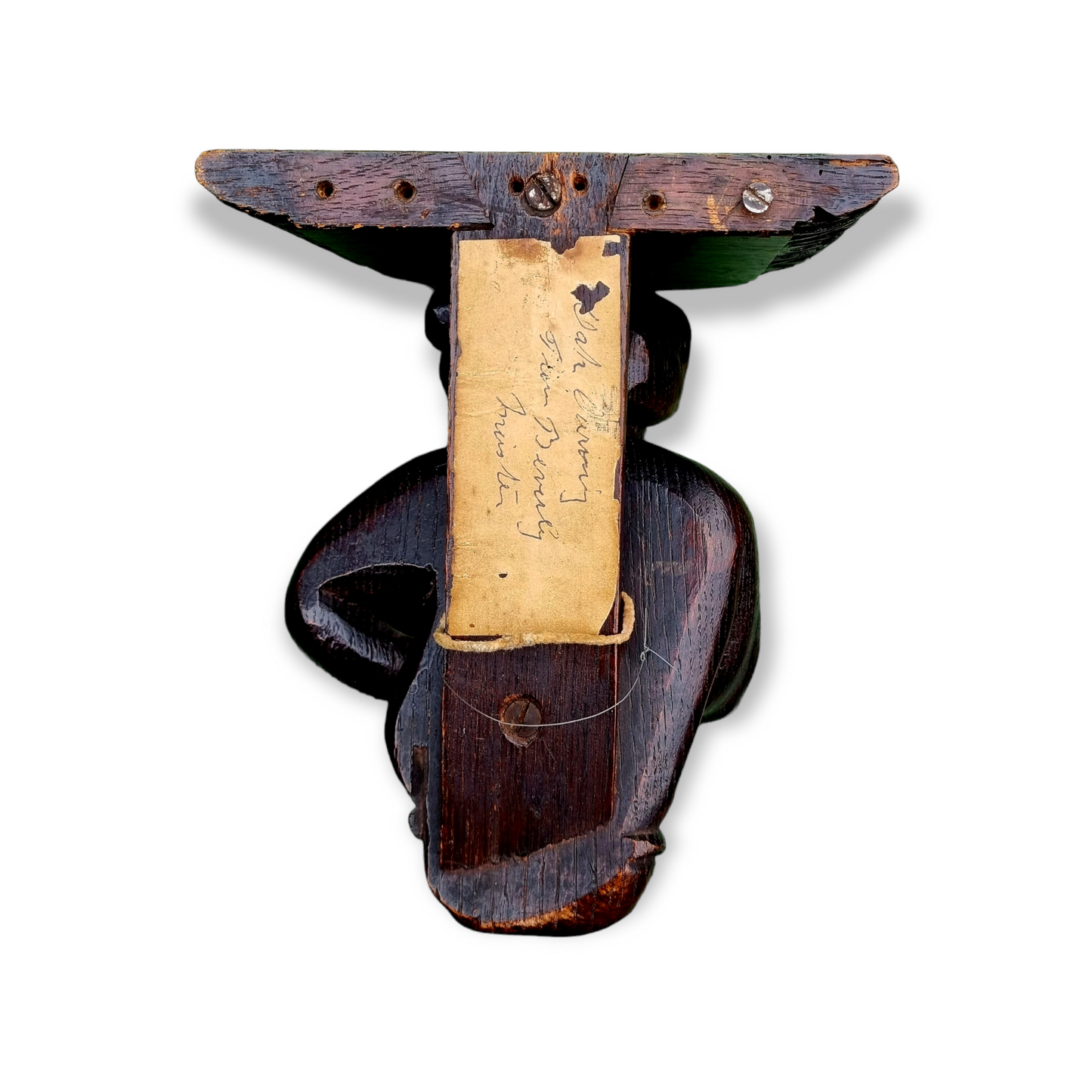 Pair of 15th Century Style Antique Carved Oak Figures – Ex-Beverley Minster by Repute