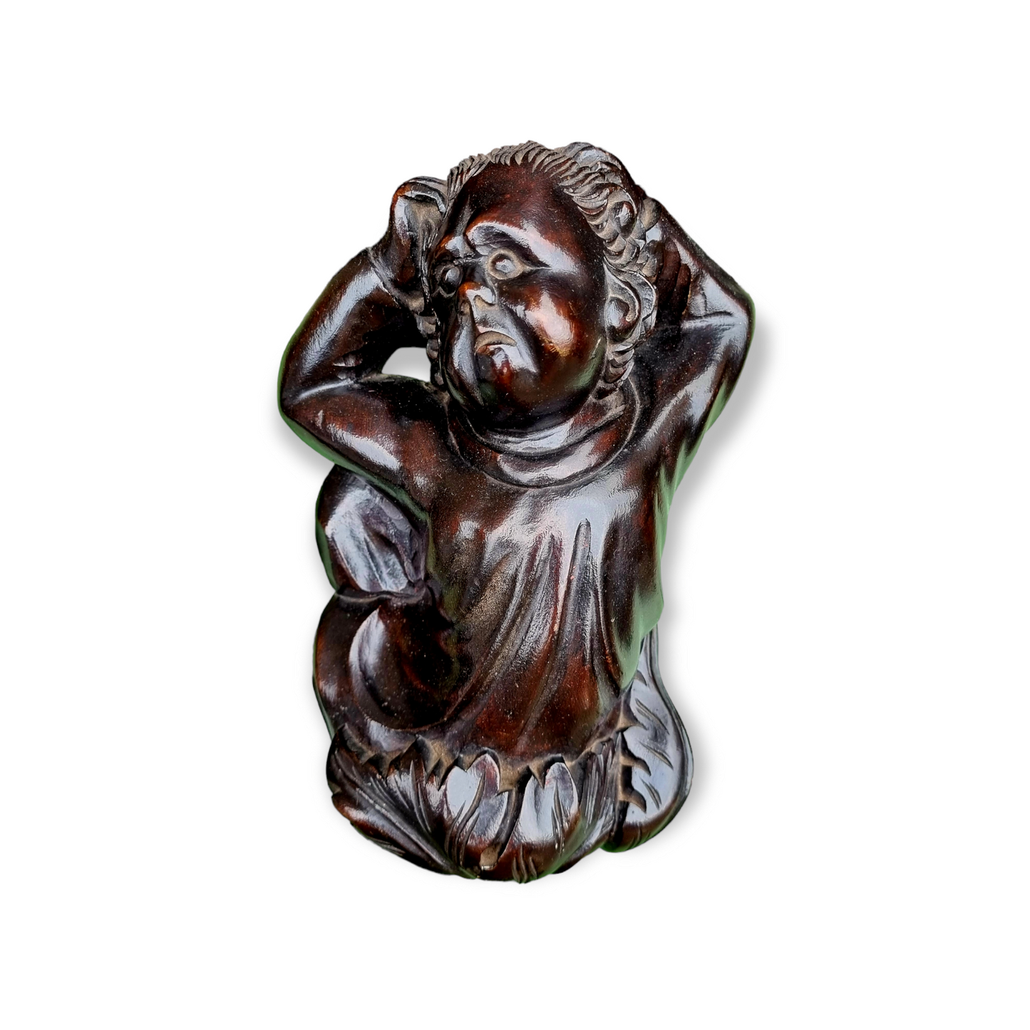 Pair of 15th Century Style Antique Carved Oak Figures – Ex-Beverley Minster by Repute