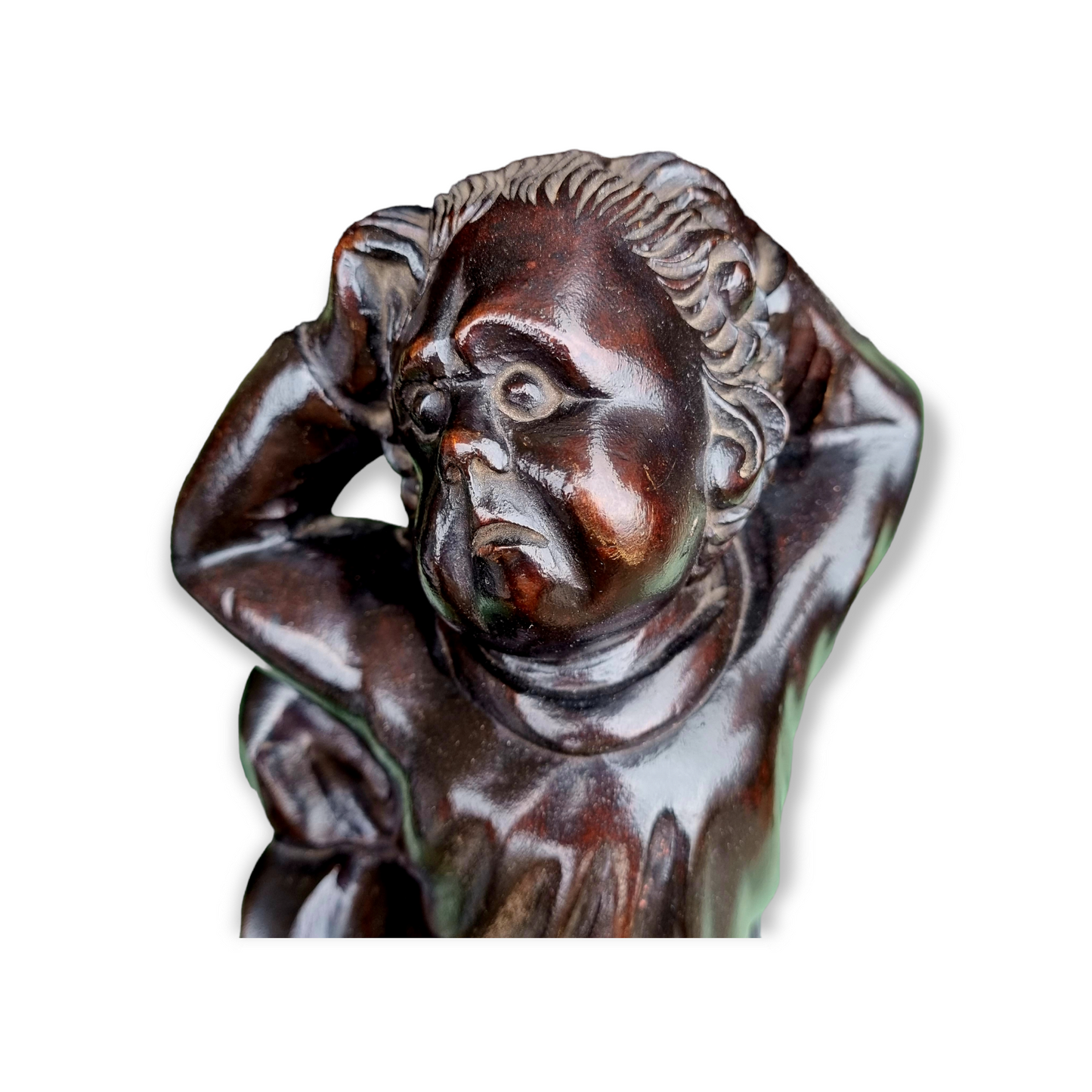 Pair of 15th Century Style Antique Carved Oak Figures – Ex-Beverley Minster by Repute