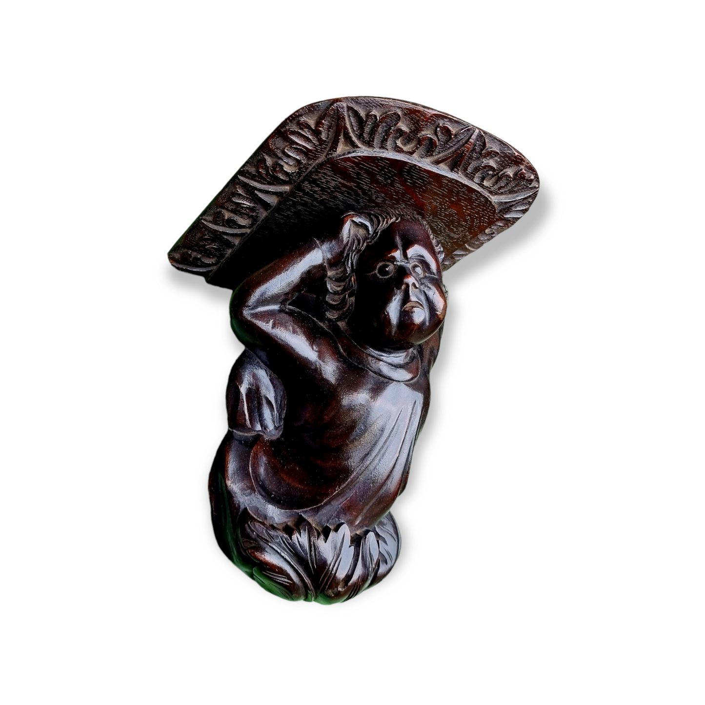 Pair of 15th Century Style Antique Carved Oak Figures – Ex-Beverley Minster by Repute