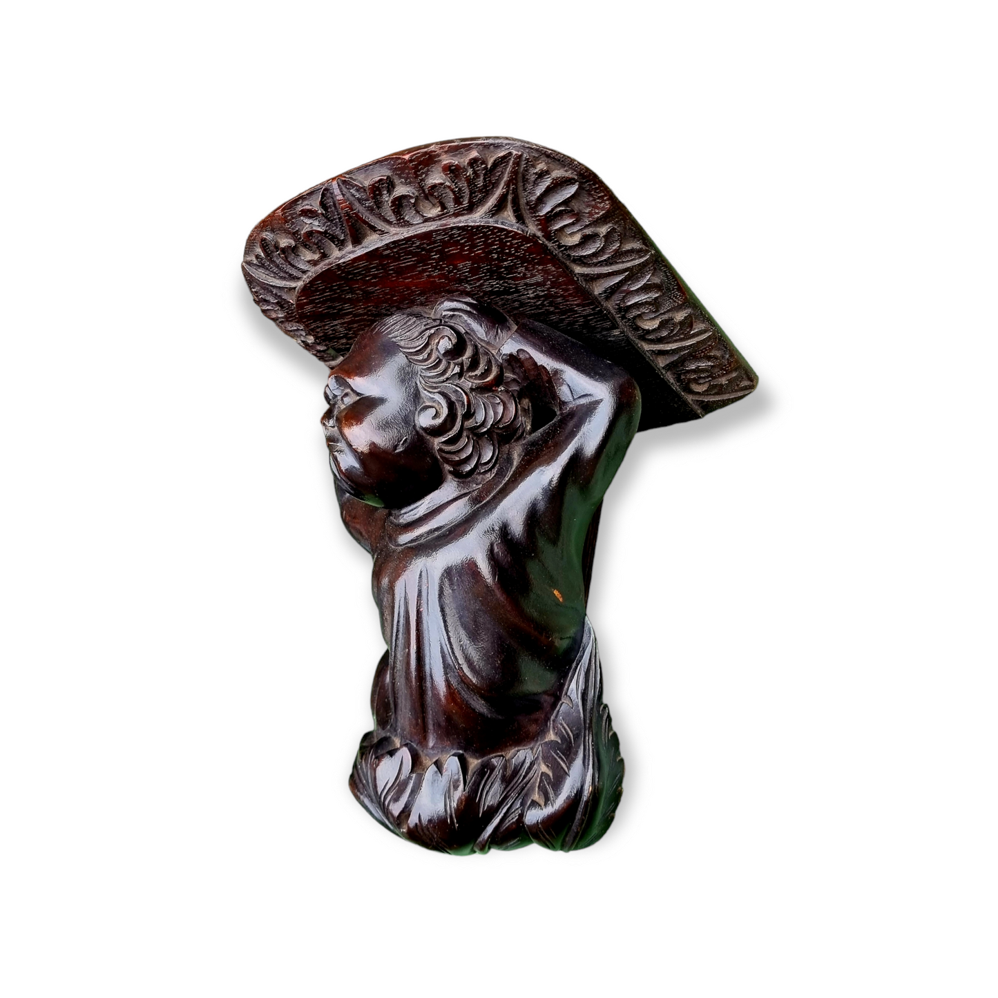 Pair of 15th Century Style Antique Carved Oak Figures – Ex-Beverley Minster by Repute