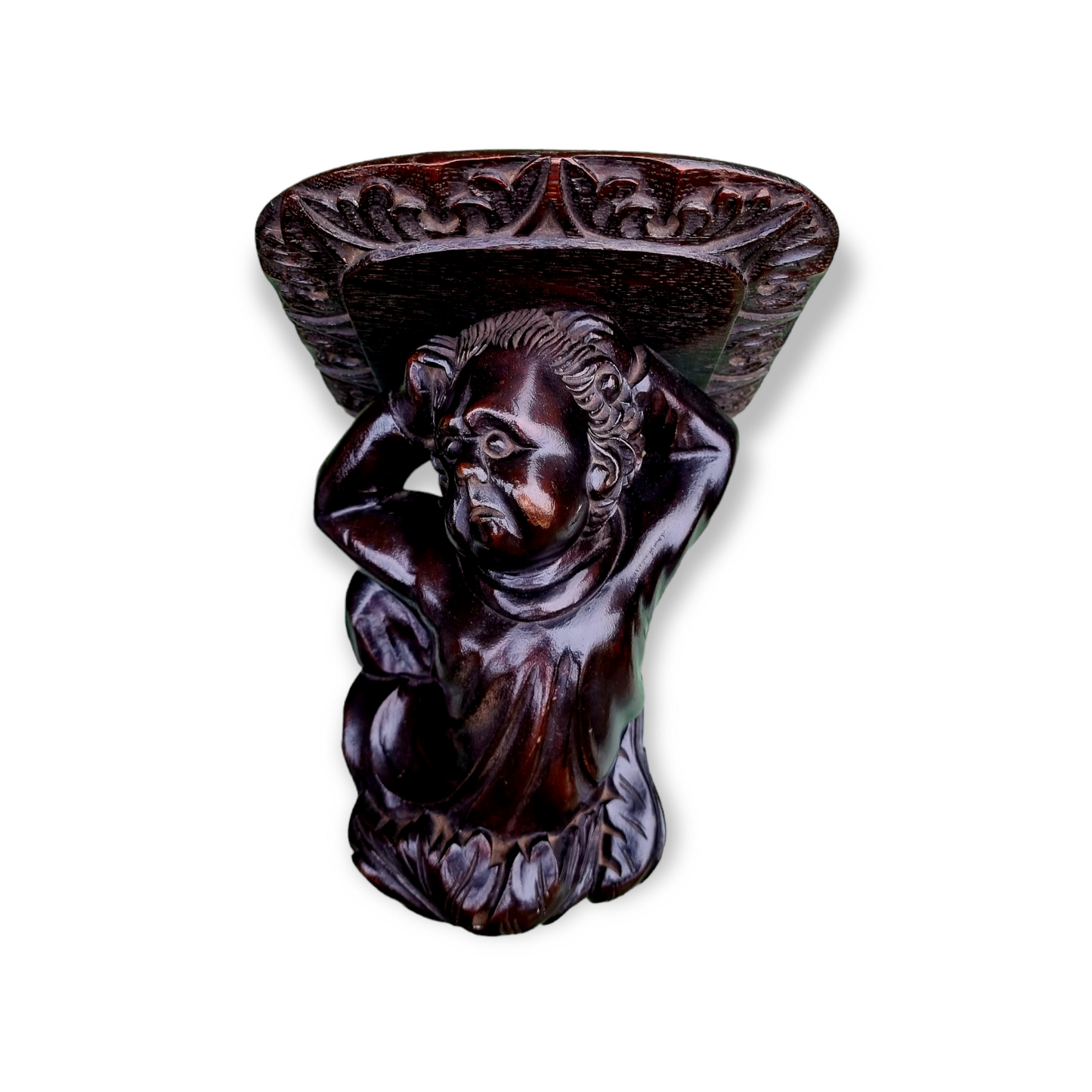 Pair of 15th Century Style Antique Carved Oak Figures – Ex-Beverley Minster by Repute