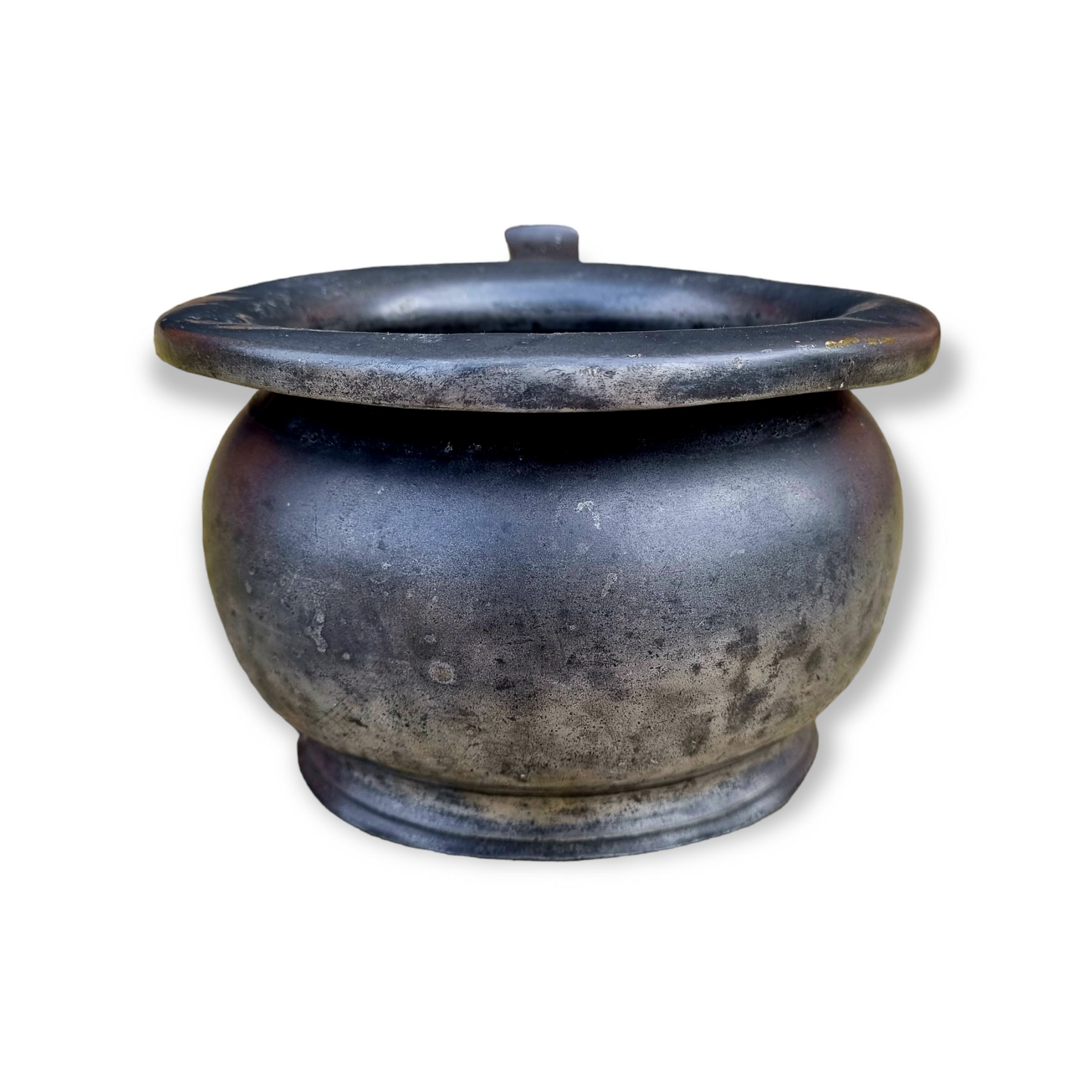 18th Century English Antique Pewter Child's Chamber Pot or Piss Pot