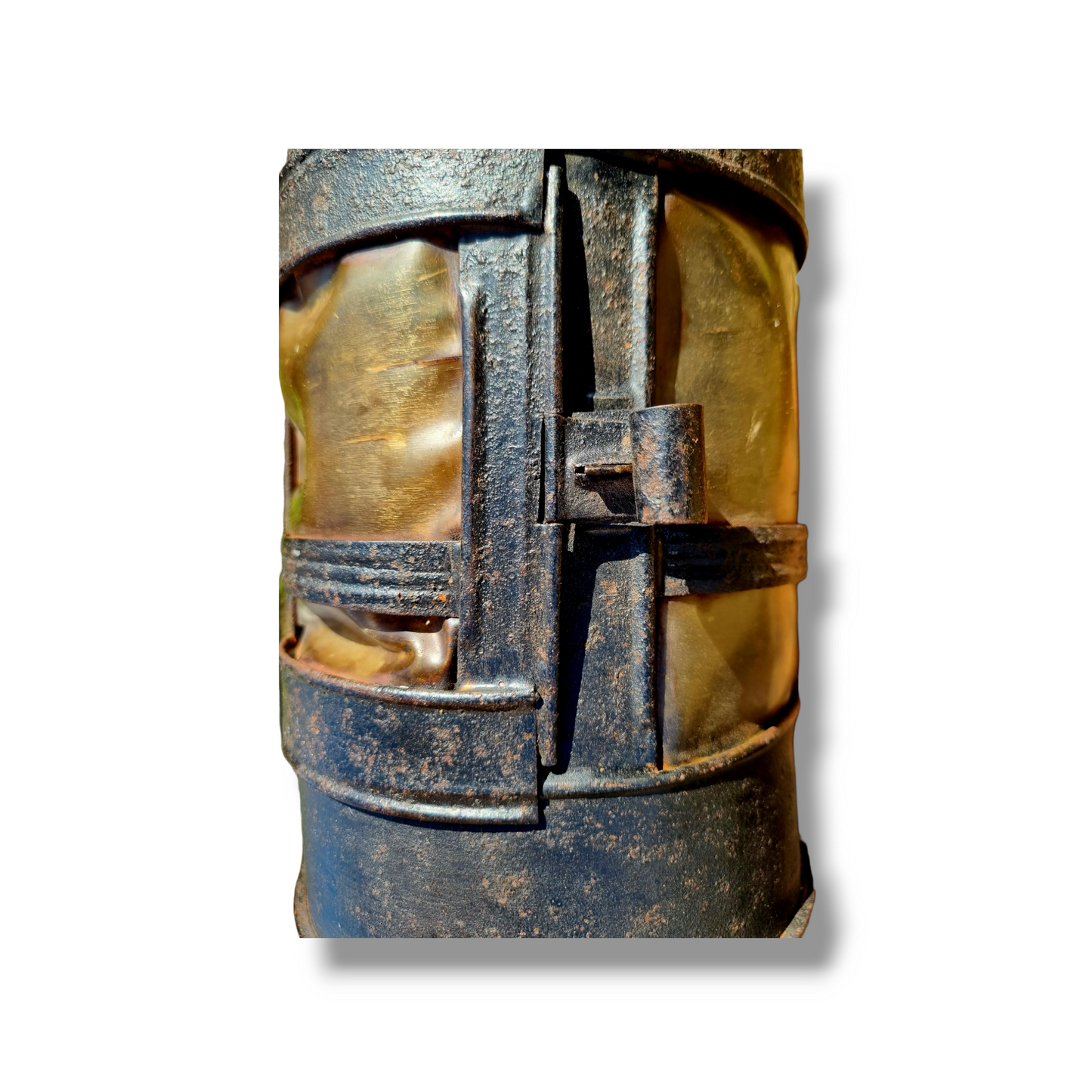 18th Century English Antique Toleware Lantern