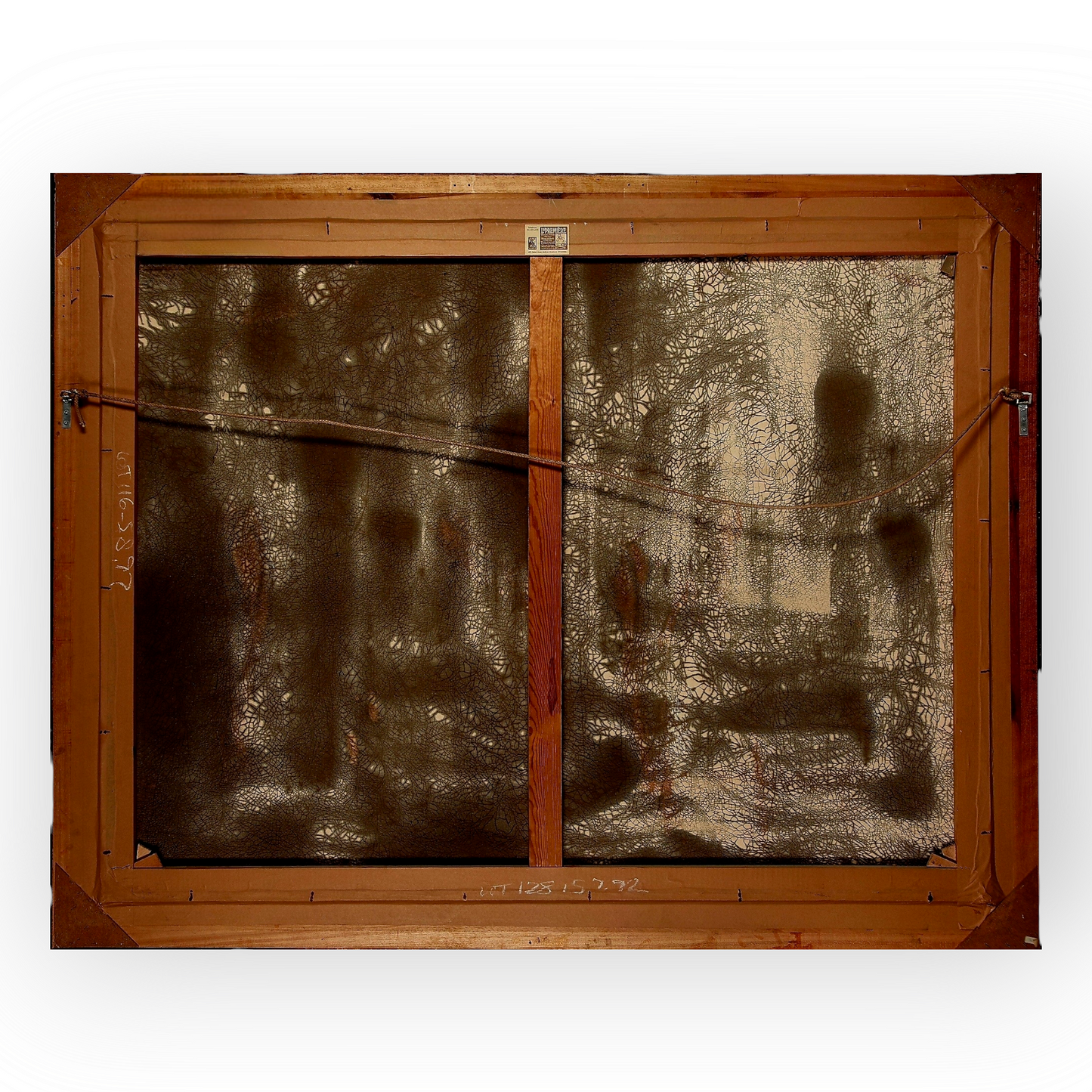 Follower of Van Dyck (1599-1641) - Early 19th Century English School Antique Oil On Canvas Portrait, In The 17th Century Manner, of The Three Eldest Children of King Charles I