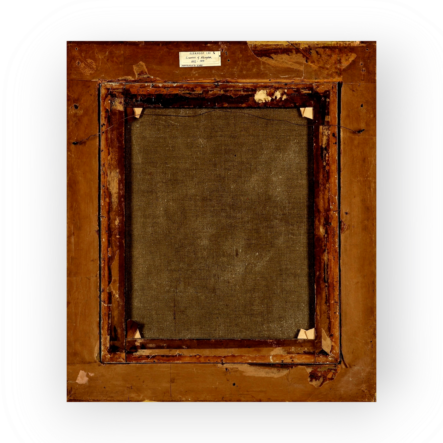 After Sir Peter Lely (1618-1680) - 17th Century English School Antique Oil On Canvas Portrait of Eleanora Lee, Lady Norreys, Later The Countess of Abingdon (1658-1691)