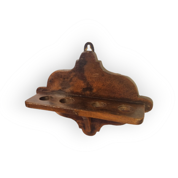 Late 18th Century English Treen Tobacco Pipe Rack – George III Period