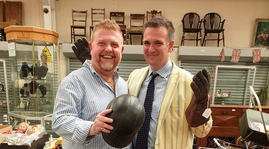 Throwing down the gauntlet, Charles Hanson, TV celebrity antiques dealer and owner of Hansons Auctioneers, eventually managed to catch Robin Dunkley,