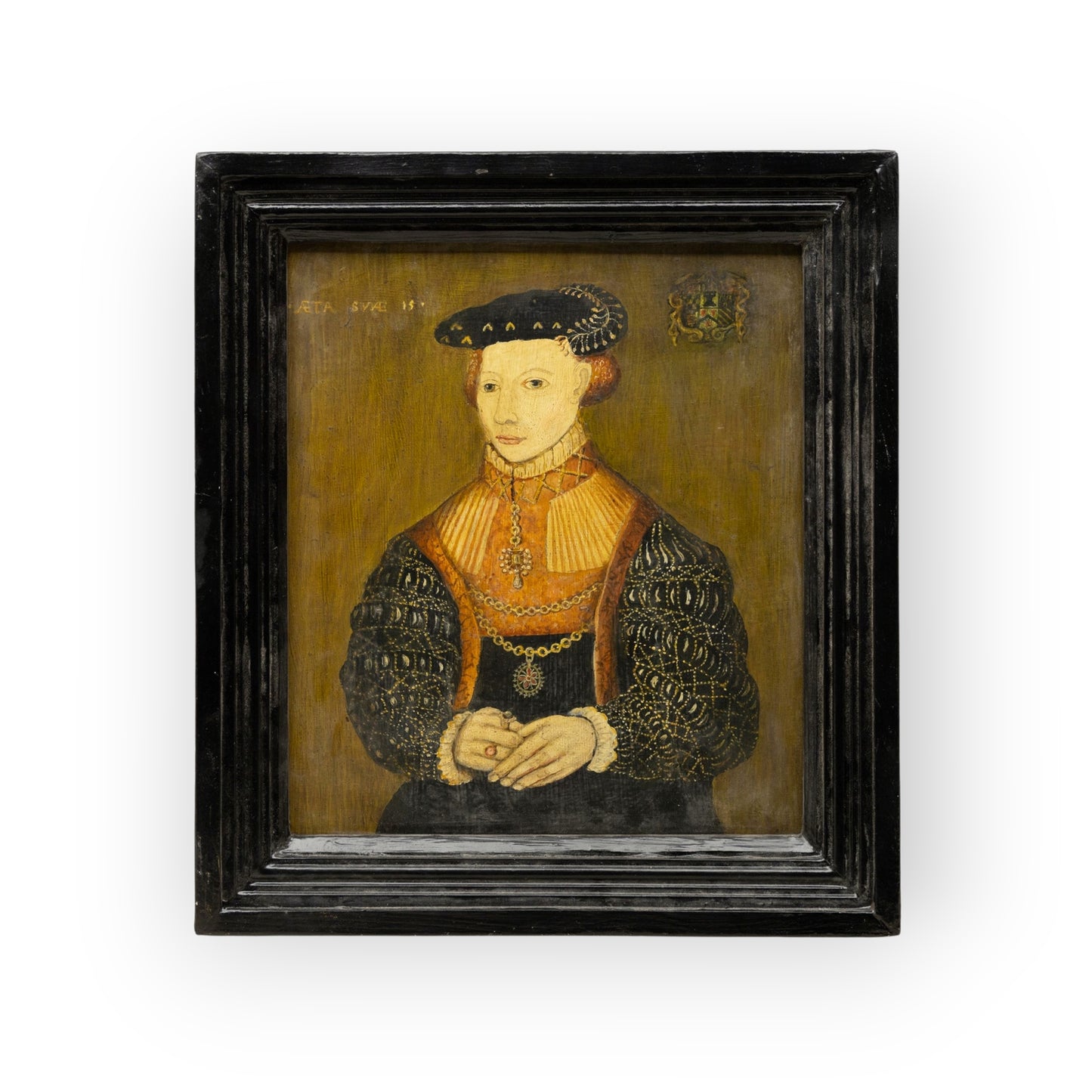 16th‑Century Style Portrait of a Lady – Early 19thC, or Possibly Earlier, English Antique Copy After a German School Original, Circa 1540