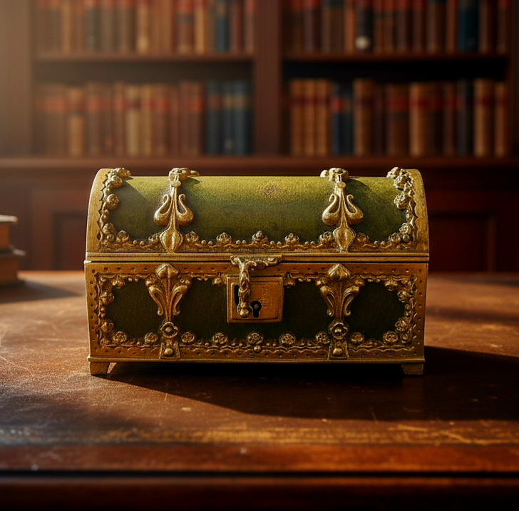 Louis XVI Period French Antique Galuchat & Ormolu Casket – Late 18th Century