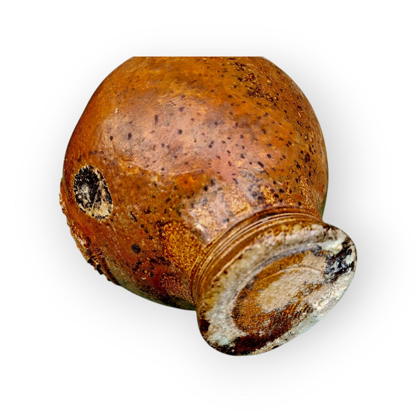 17th-Century German Antique Stoneware Bellarmine Jug or Bartmannkrug, circa 1620-1675, Bearing the Arms of Amsterdam