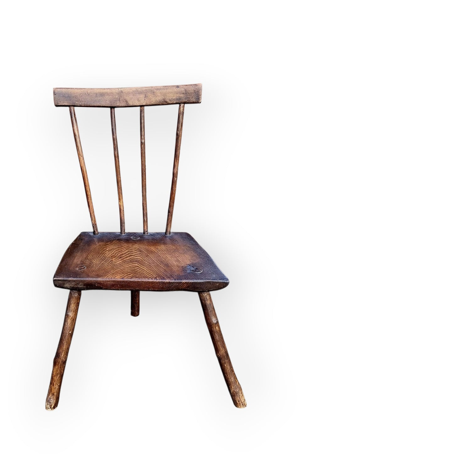 Welsh Vernacular Antique Three-Legged Chair