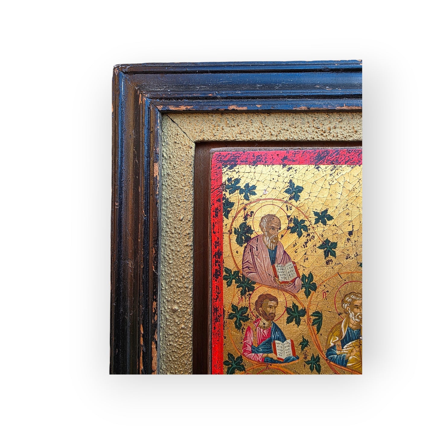 Early 19th Century Byzantine School Antique Icon - Christ the Vine