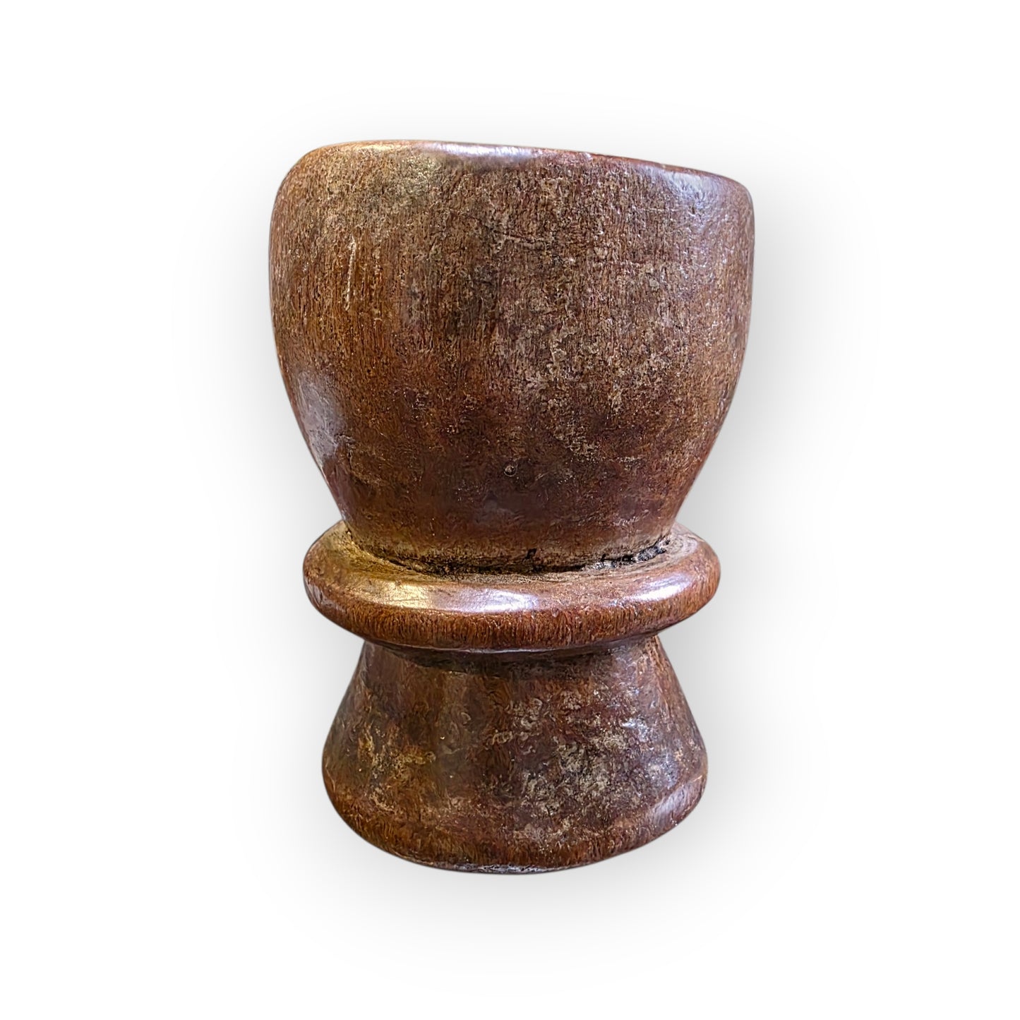 Rare 16th Century Domestic Antique Turned Wooden Goblet / Treen Goblet