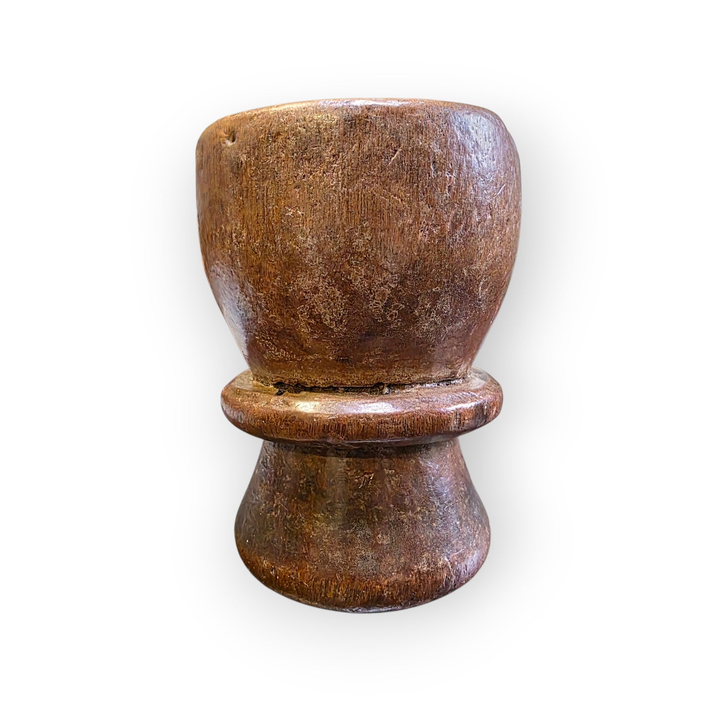 Rare 16th Century Domestic Antique Turned Wooden Goblet / Treen Goblet