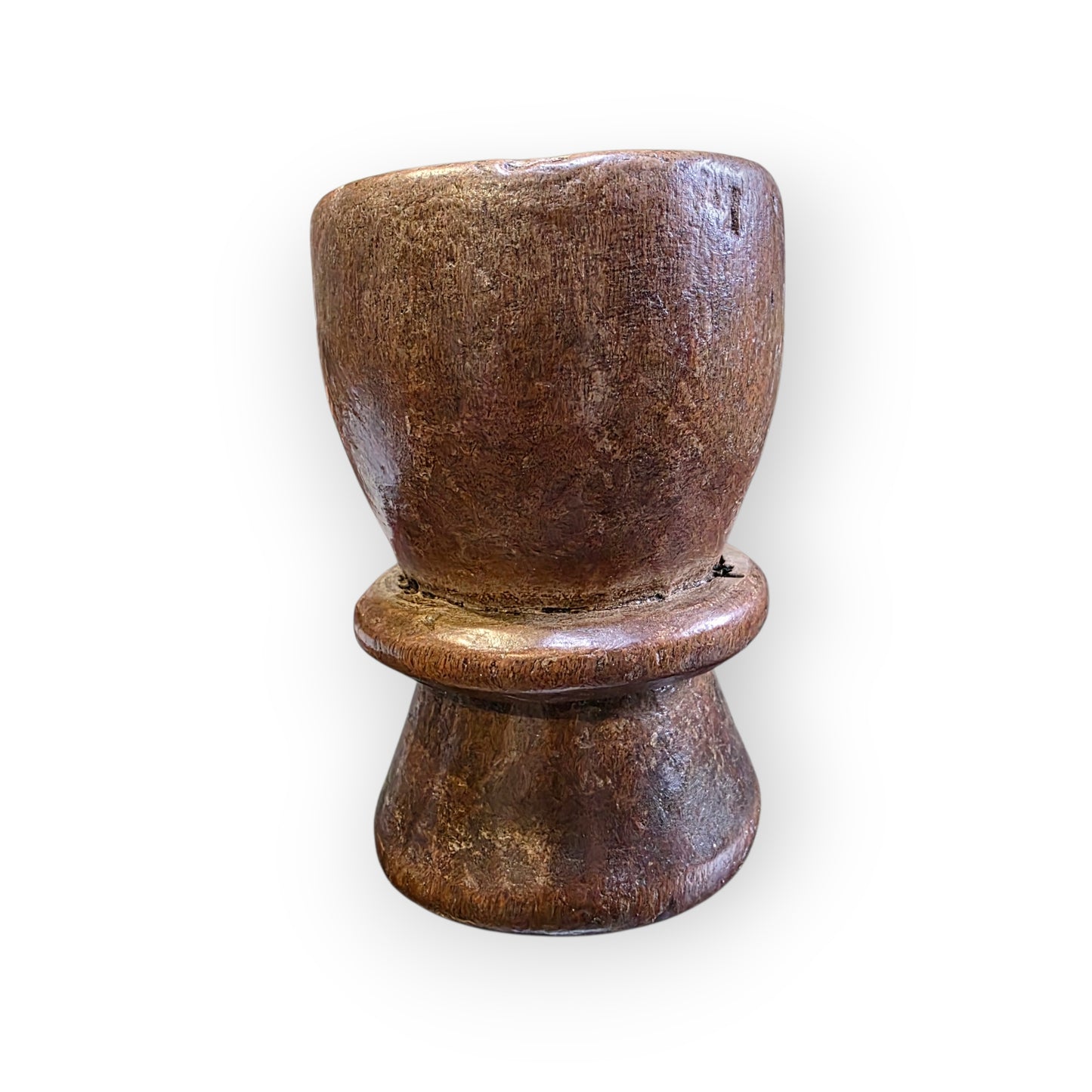 Rare 16th Century Domestic Antique Turned Wooden Goblet / Treen Goblet