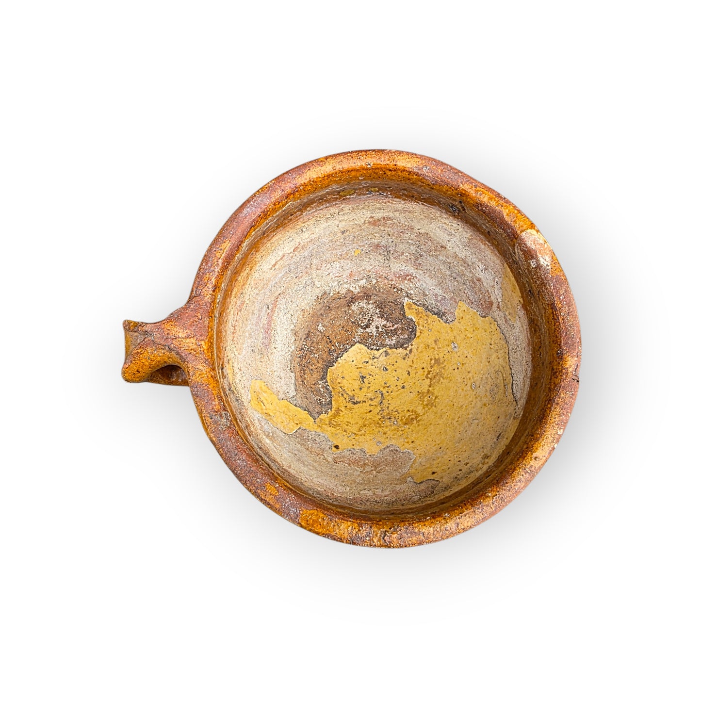 Mid 18th‑Century Dutch Antique Slipware Bowl – Circa 1750