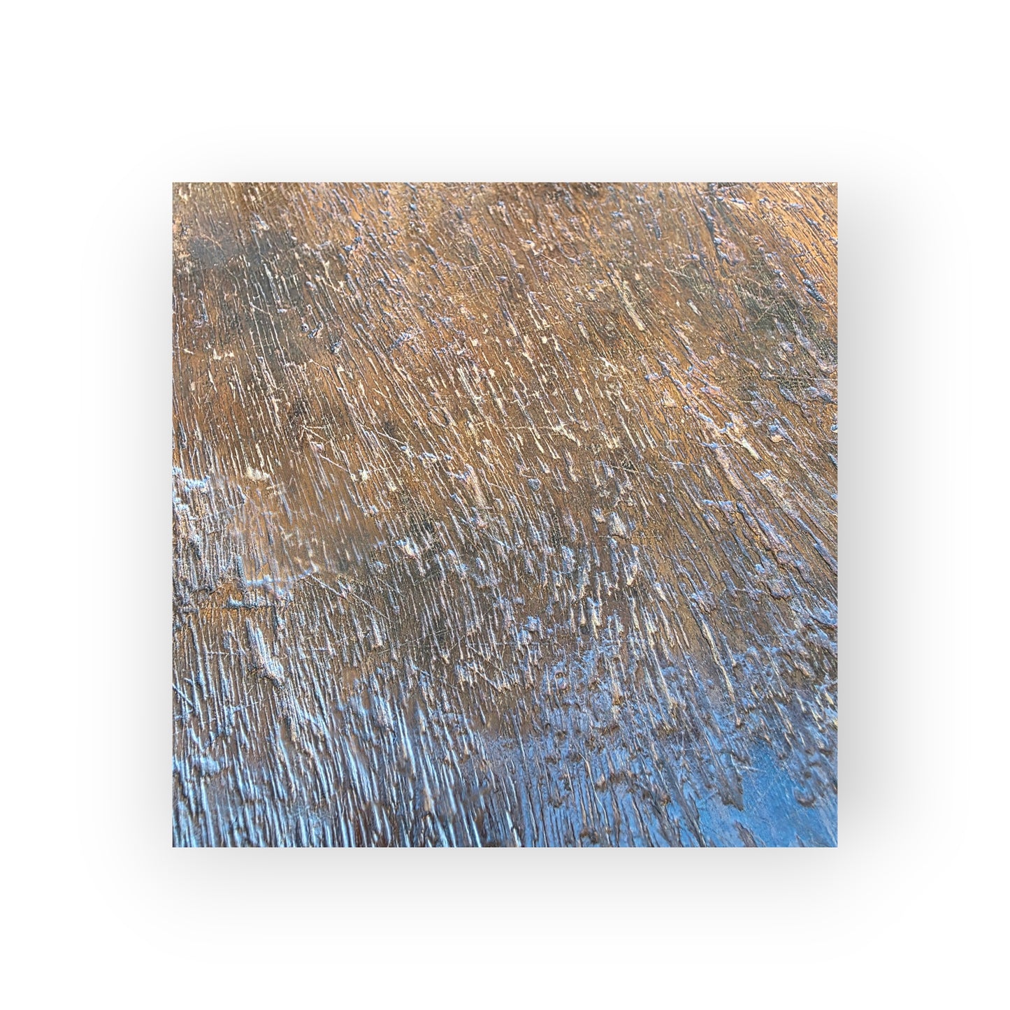 Large 18th-Century Antique Treen Plate / Serving Platter