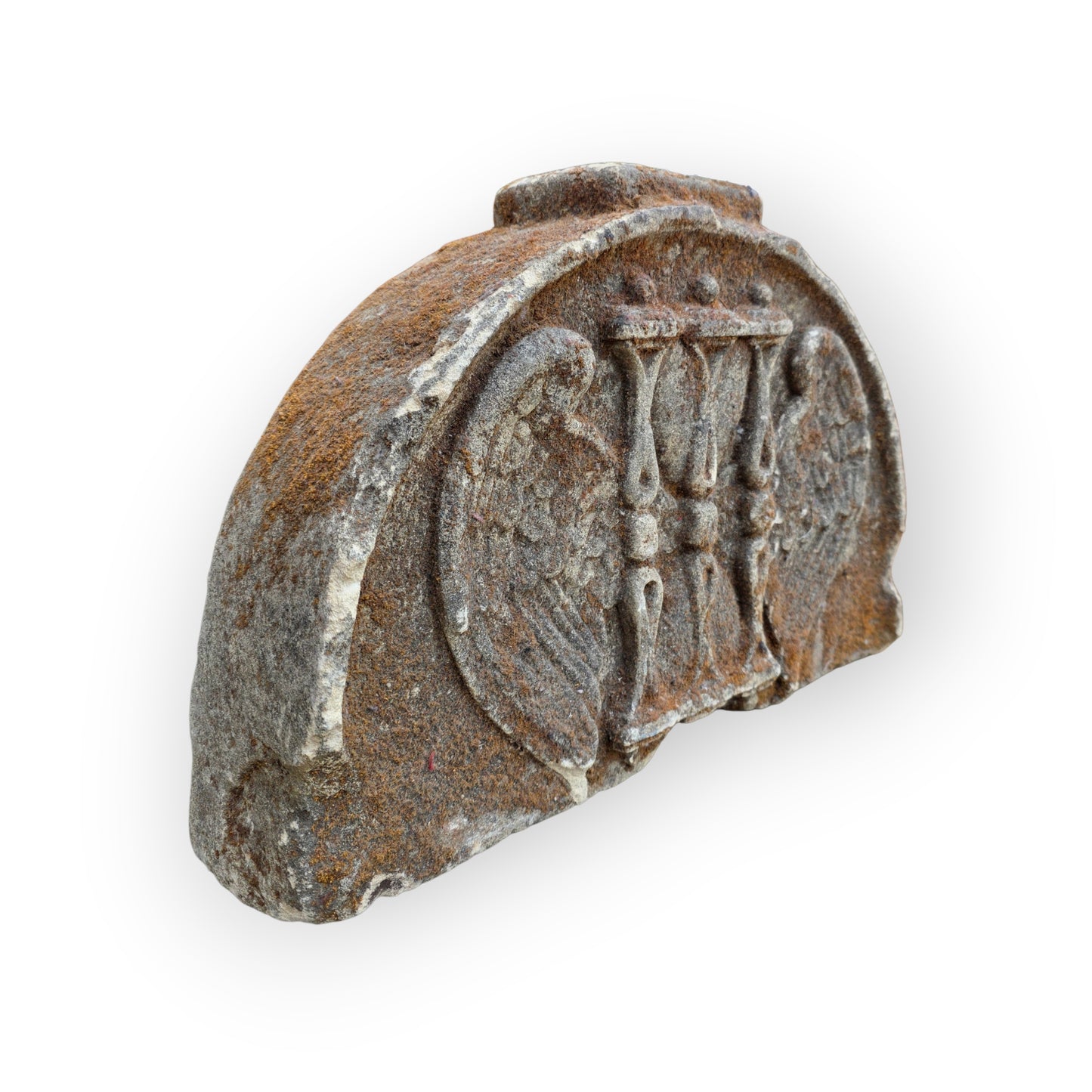 Large 17th Century Antique Carved Stone Memento Mori Panel