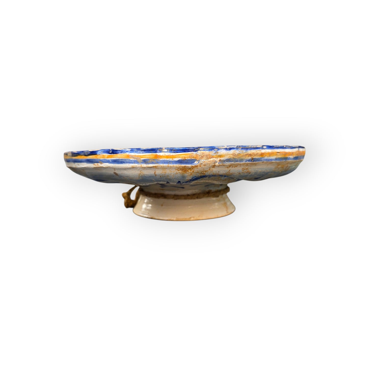 16th Century Italian Antique Maiolica Tazza — Bella Donna Portrait, Attributed to Deruta, circa 1510–1550