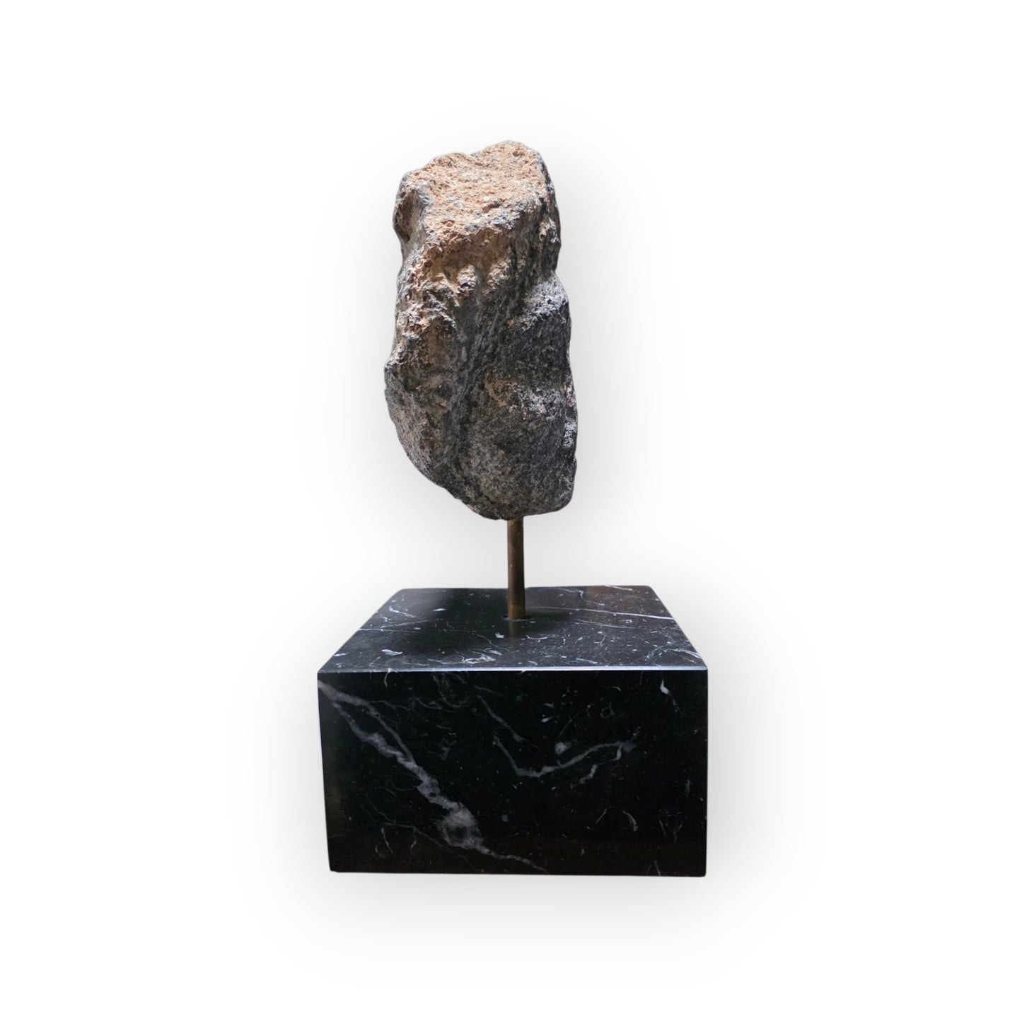 Romano-British Antique Carved Stone Votive Head, 1st–4th Century AD