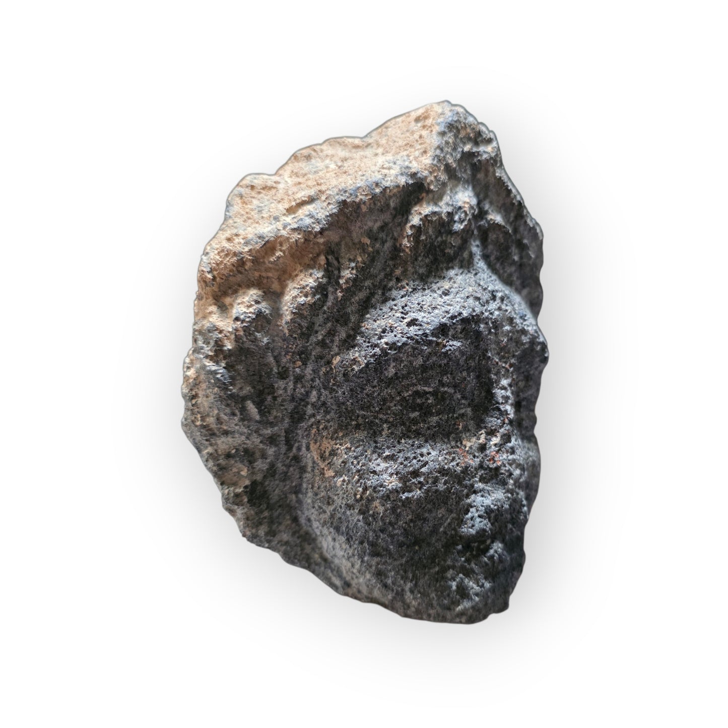 Romano-British Antique Carved Stone Votive Head, 1st–4th Century AD