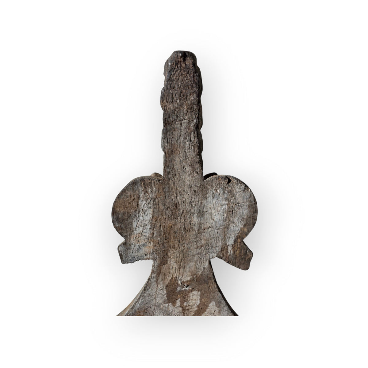 Pair of 15th-century English Antique Oak Pew Ends / Bench Ends With Poppy Finials, Attributed to Norfolk, circa 1450-1480
