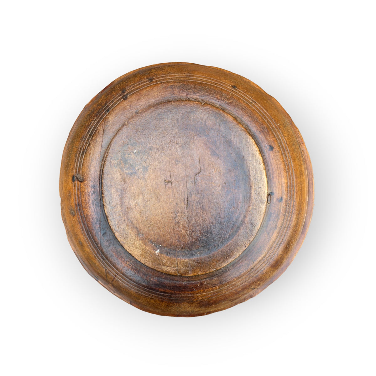 Large Hand-Turned Swat Valley Wooden Dish in the 18th Century Style