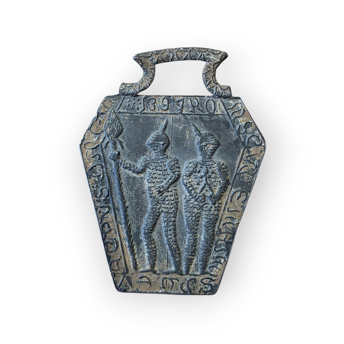19th Century Antique ‘Billy & Charley’ Shadwell Forgery Badge, Dated 1326, London, c.1857–70