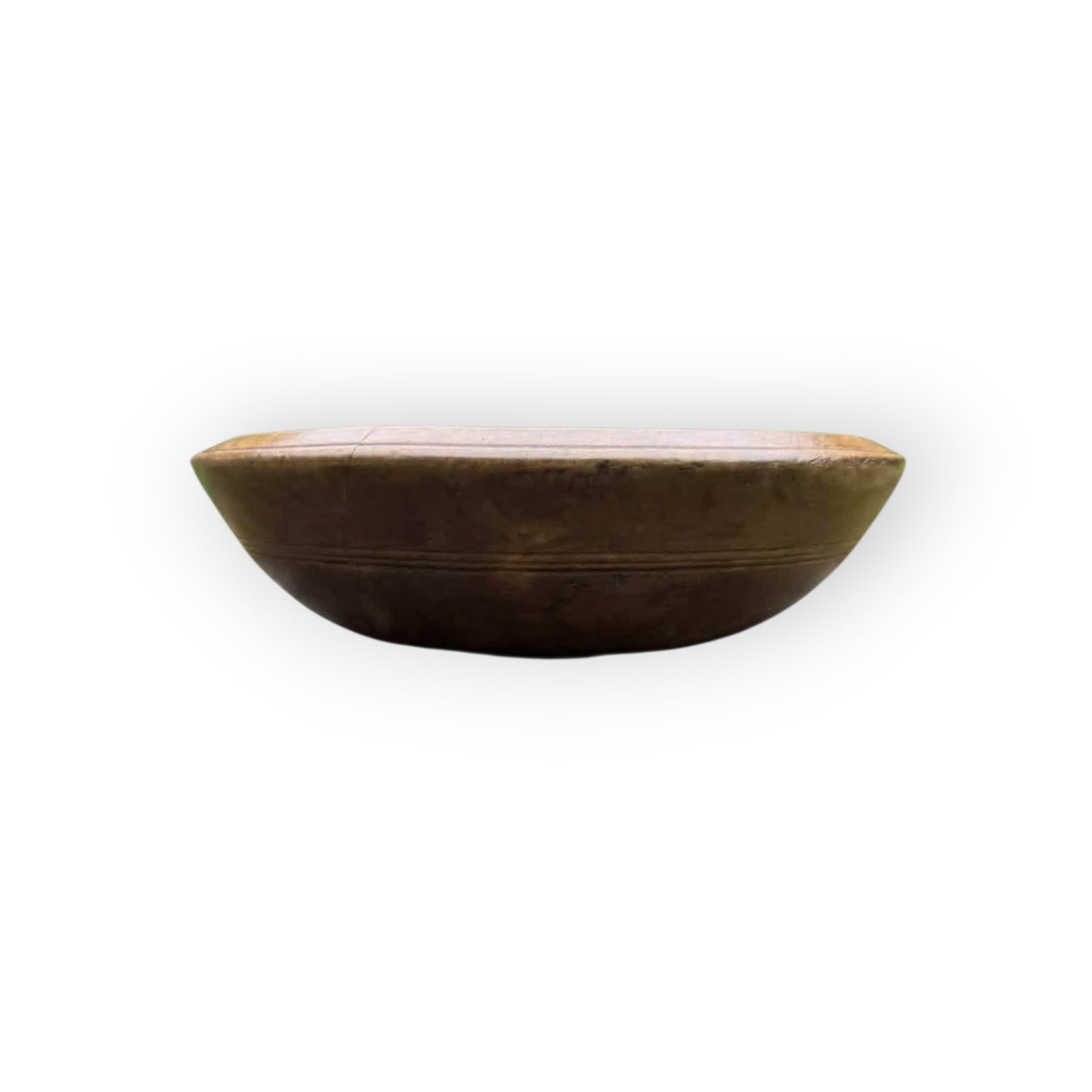 Large Early 19th Century English Antique Sycamore Dairy Bowl, circa 1800-1830