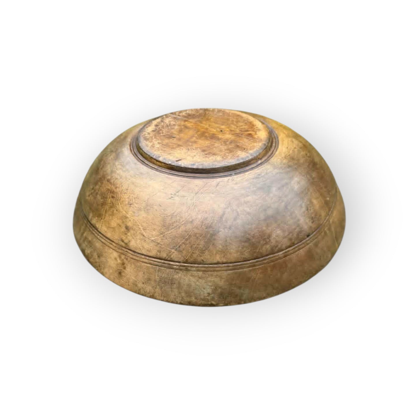 Large Early 19th Century English Antique Sycamore Dairy Bowl, circa 1800-1830