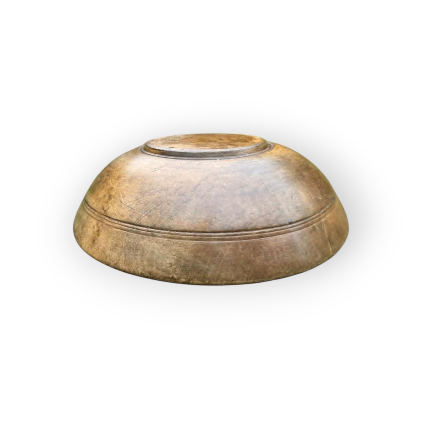 Large Early 19th Century English Antique Sycamore Dairy Bowl, circa 1800-1830