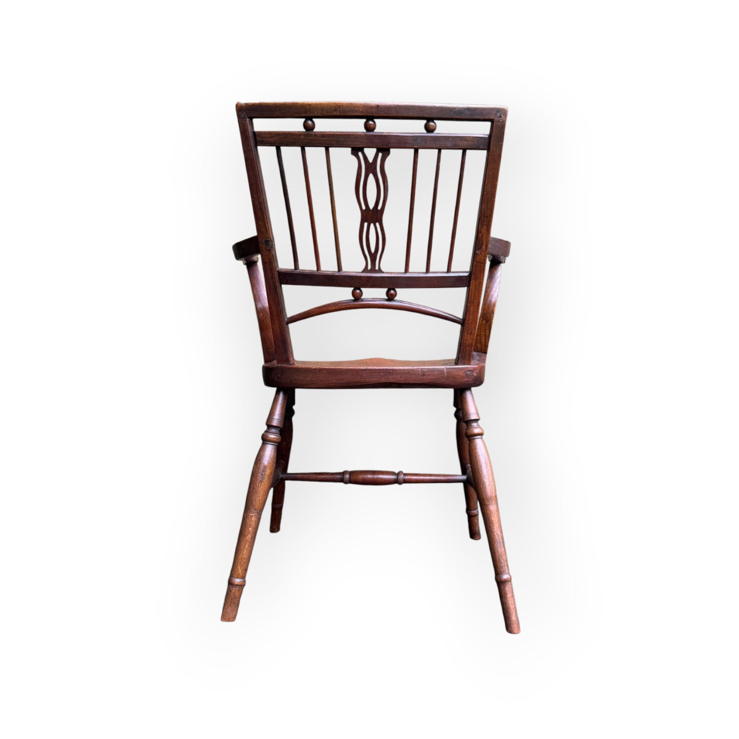 A George III Period English Antique Mendlesham Armchair, Suffolk, Circa 1790–1810