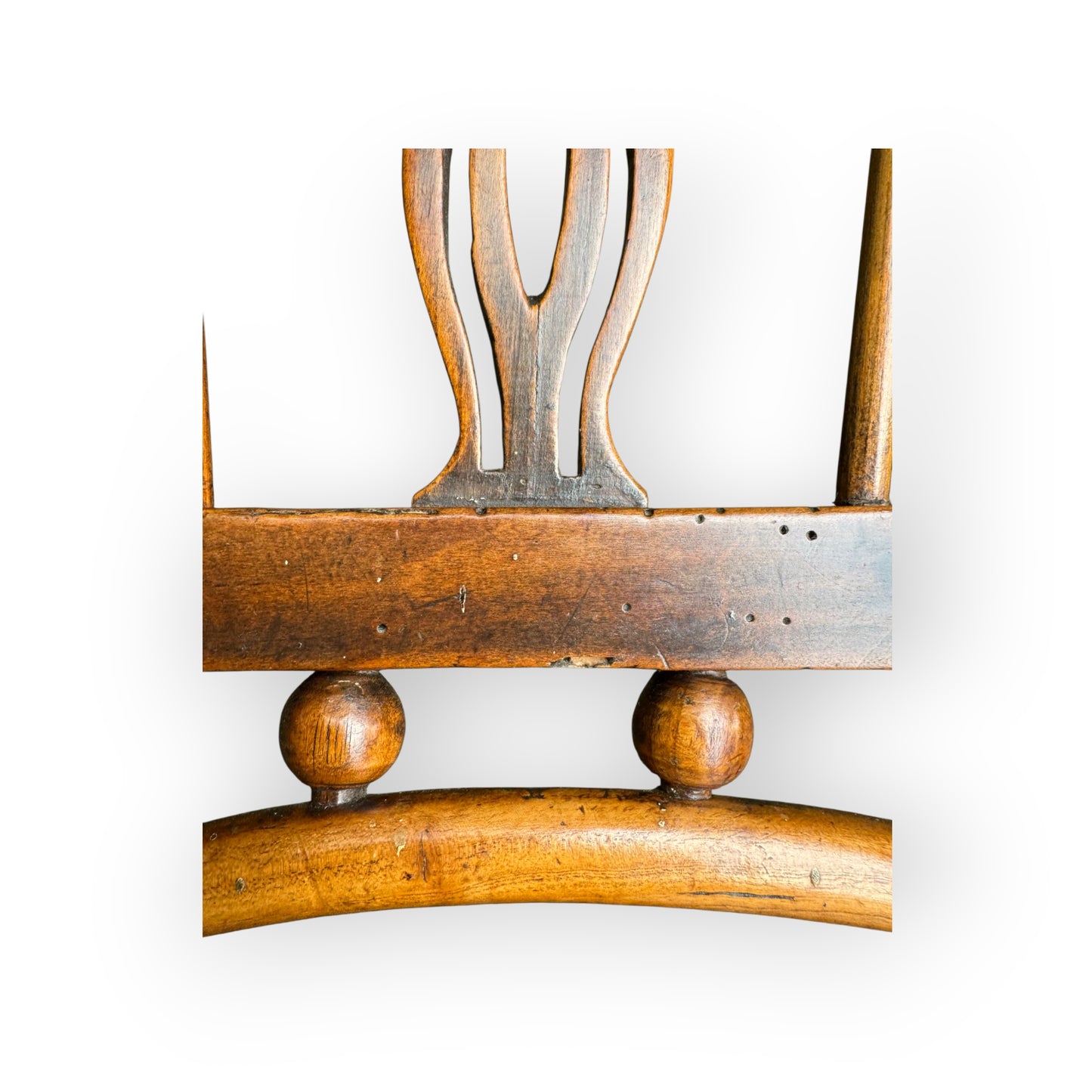 A George III Period English Antique Mendlesham Armchair, Suffolk, Circa 1790–1810