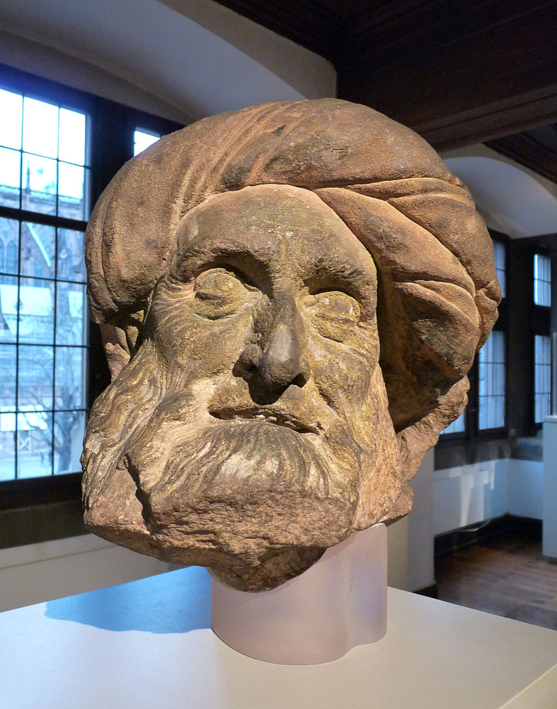 Late 15th Century / Early 16th Century Continental Antique Carved Wood Sculpture, Thought To Be Jakobus, Count of Lichtenberg, (B.1416-D.1480)