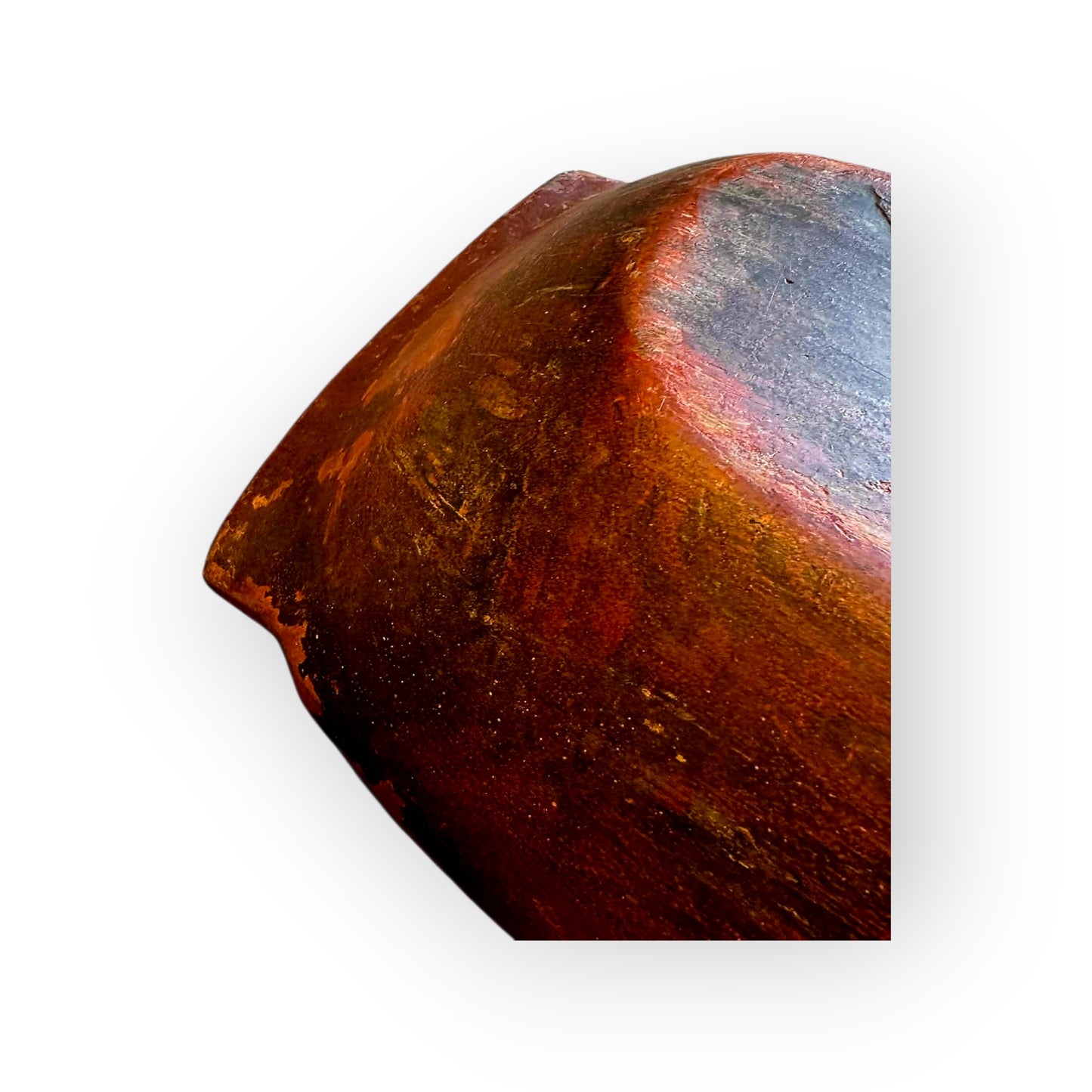 Late 18th Century George III Period English Antique Wooden Antique Trug, Dated 1800