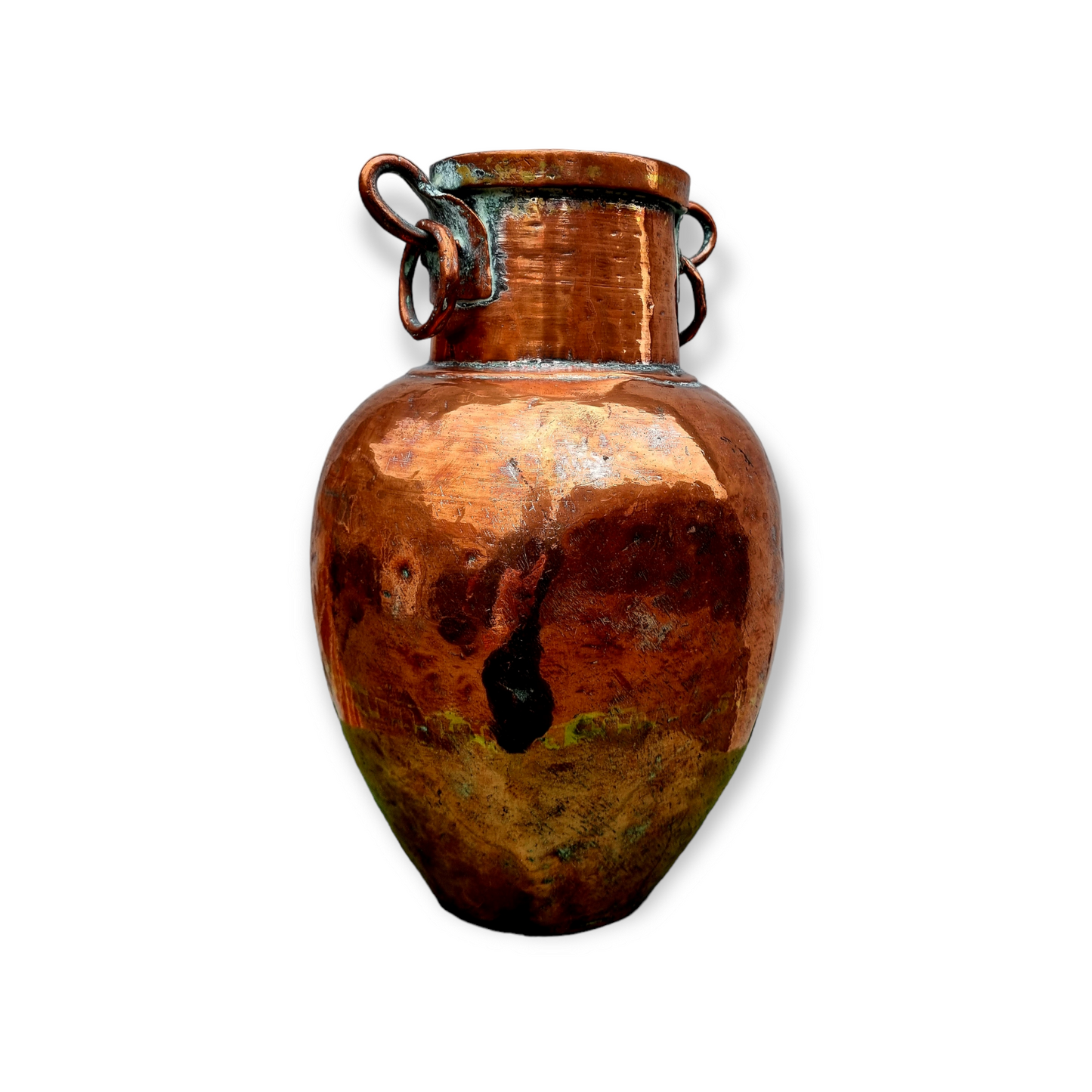 Large 19th Century Antique Copper Dry Goods Jar