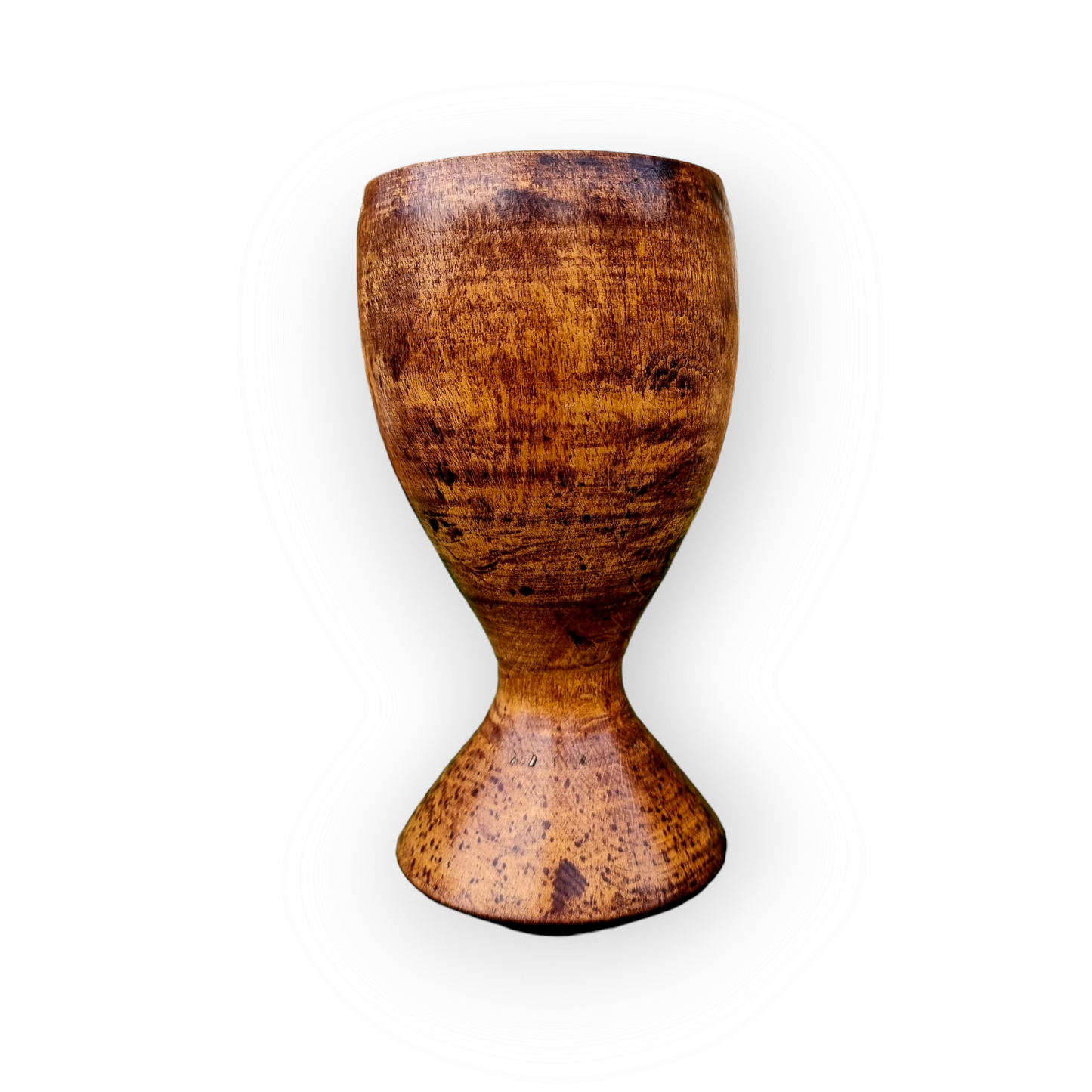 19thC English Antique Treen Goblet