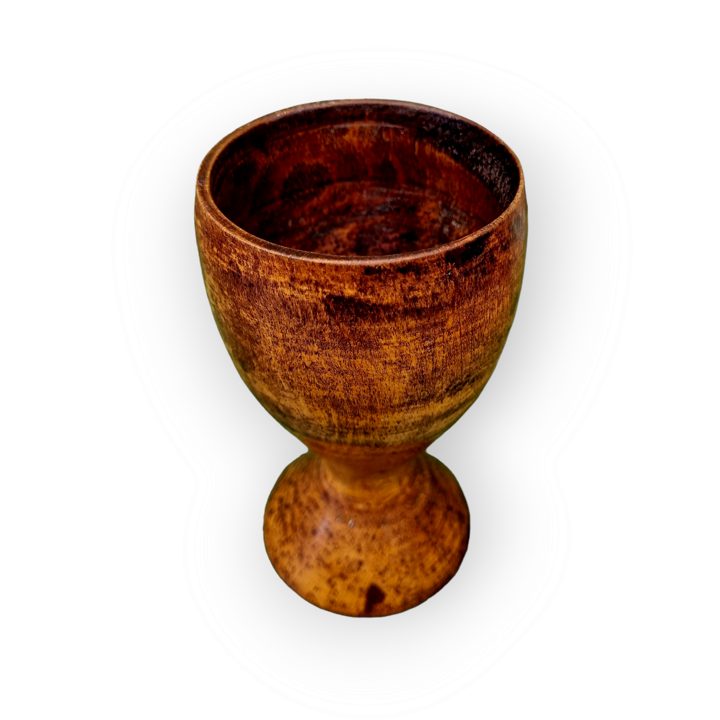 19thC English Antique Treen Goblet
