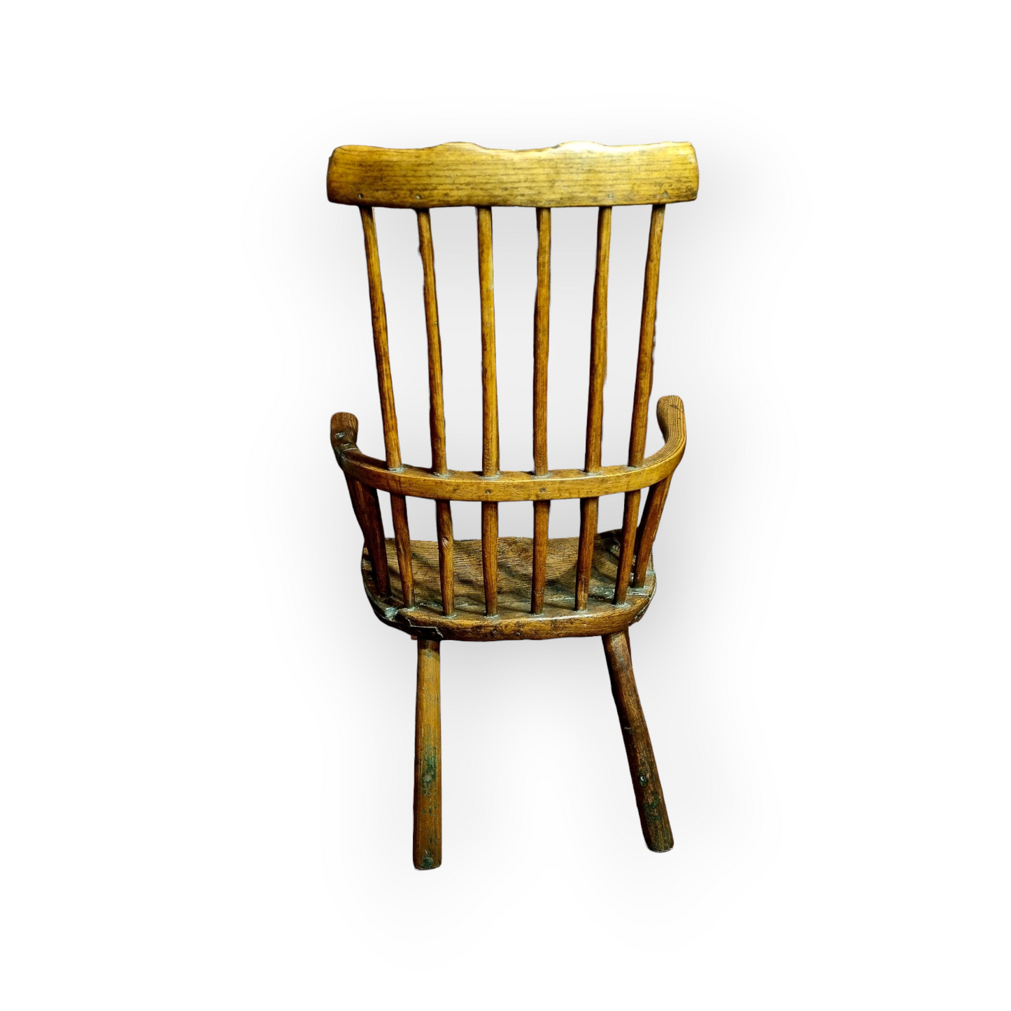 Late 18th Century English Antique West-Country Made Child's Comb-Back Windsor Armchair, circa 1780