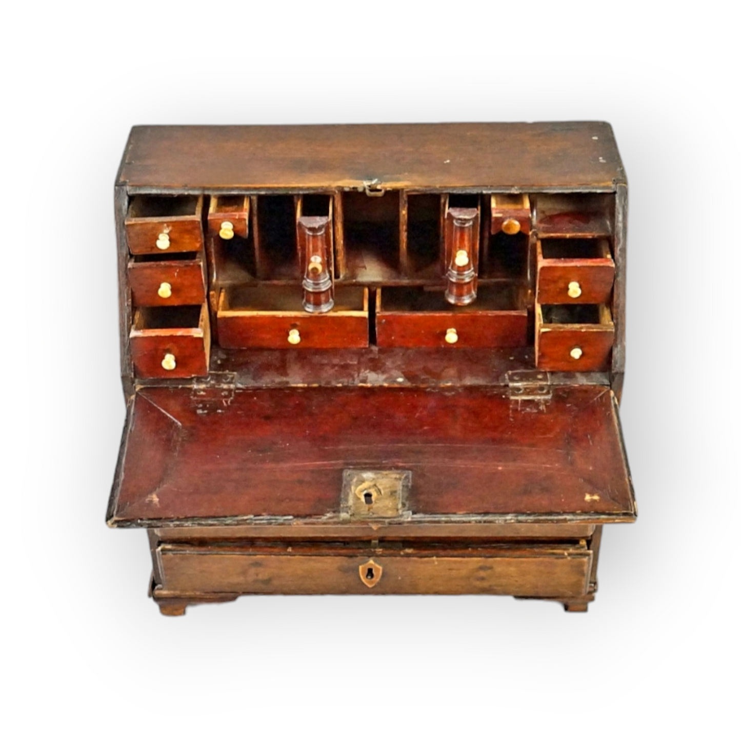Late 18th Century English Antique Miniature Apprentice-Piece Bureau
