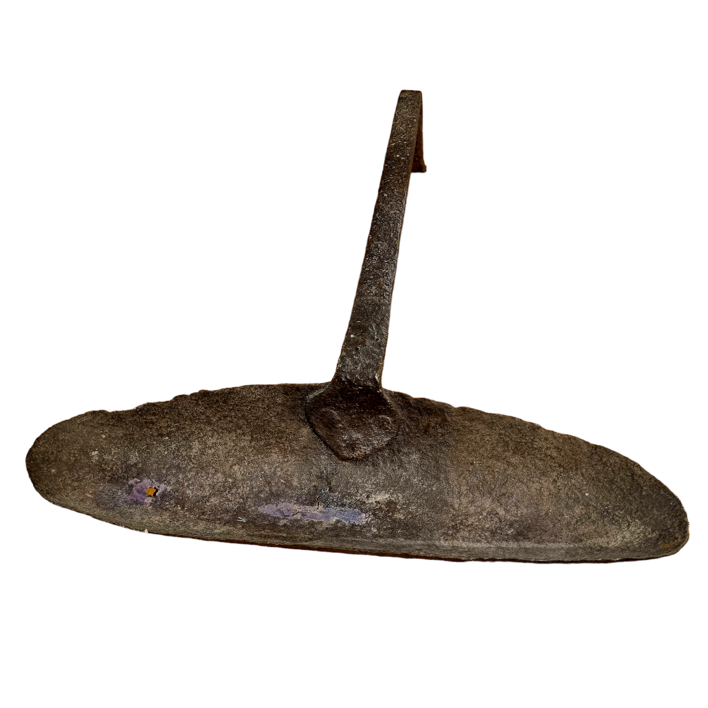 18th Century Welsh Antique Wrought Iron Grisset Pan