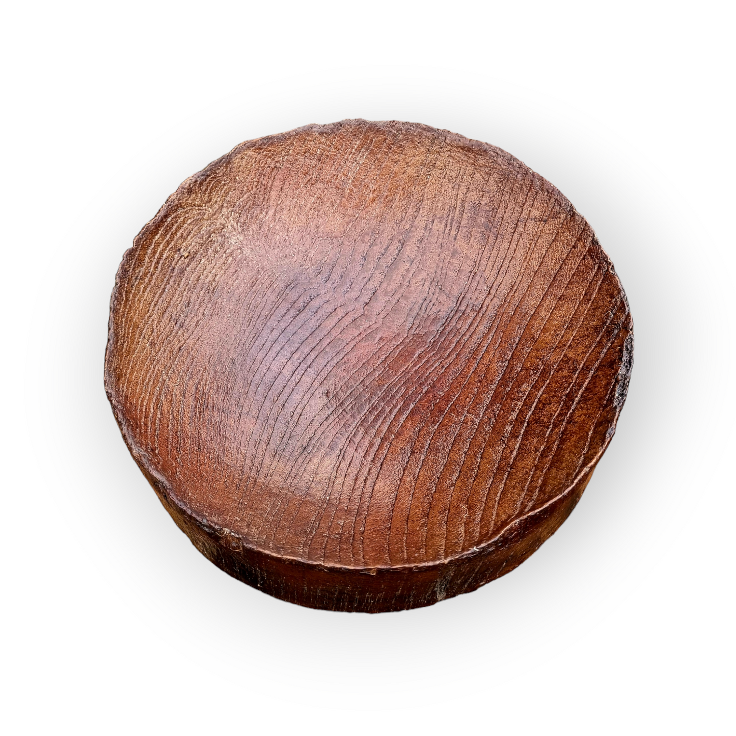 Rare 18th Century, Sussex Farmhouse-Made, English Antique Treen / Antique Elm Eating Bowl, Circa 1750-1800