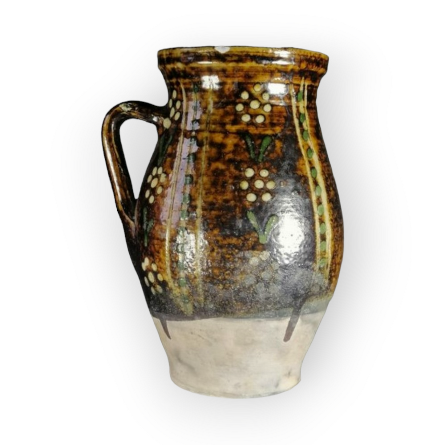 19th Century Antique Slipware Tankard